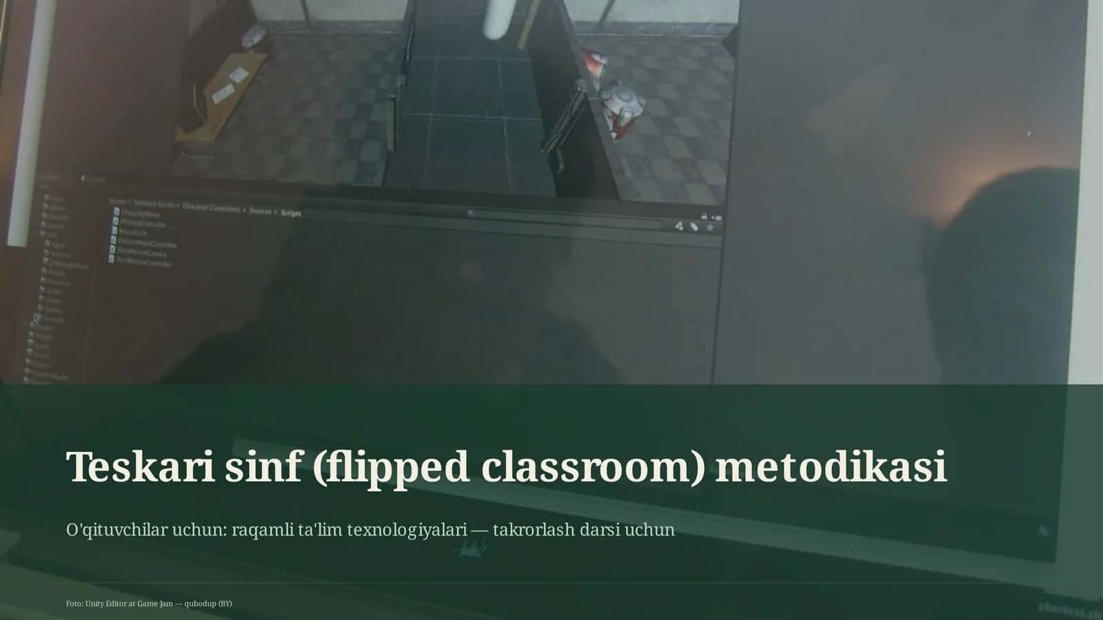 Teskari sinf (flipped classroom) metodikasi