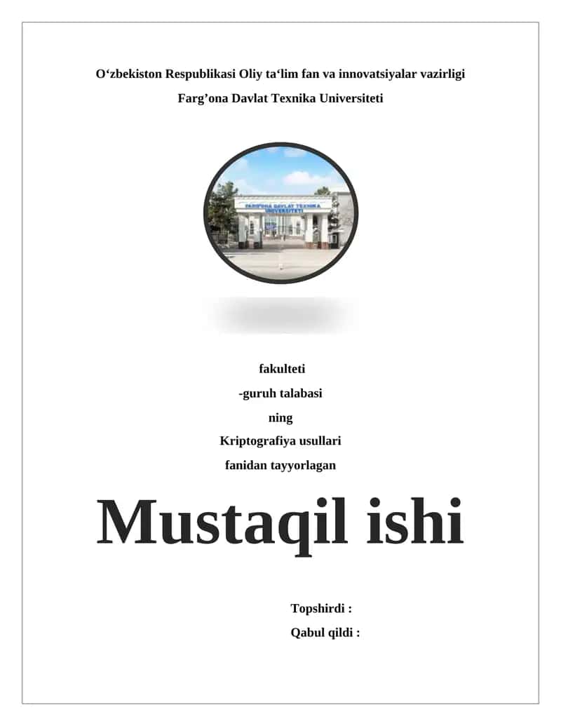 DES algoritmining ishlash prinsipi va zaif tomonlari