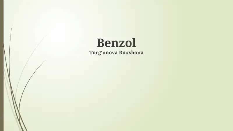 Benzol