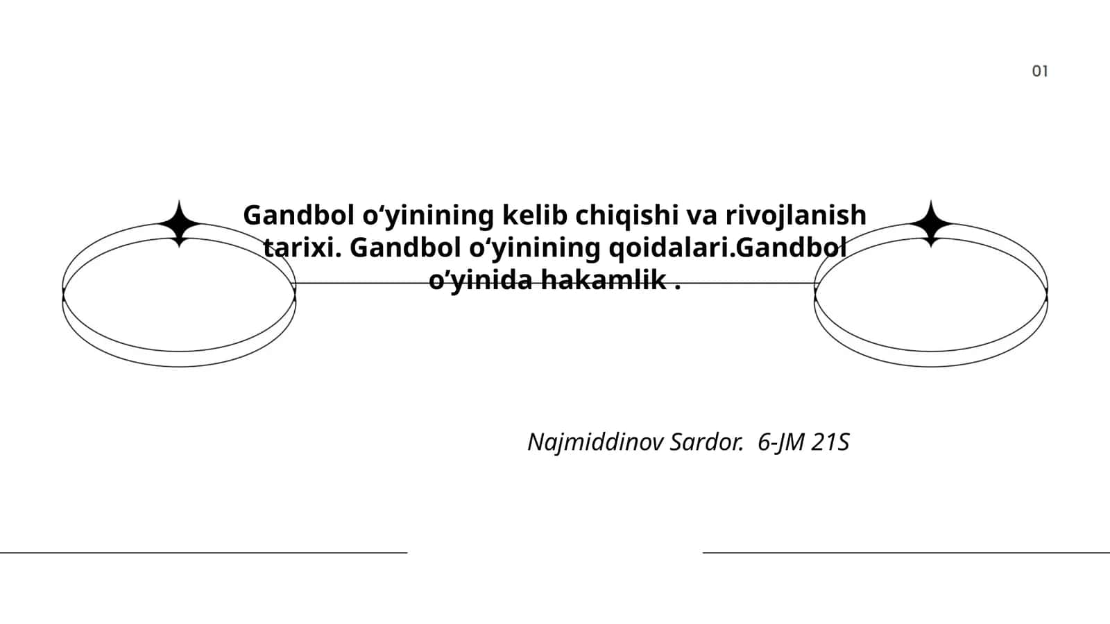 Gandbol o‘yinining kelib chiqishi va rivojlanish tarixi