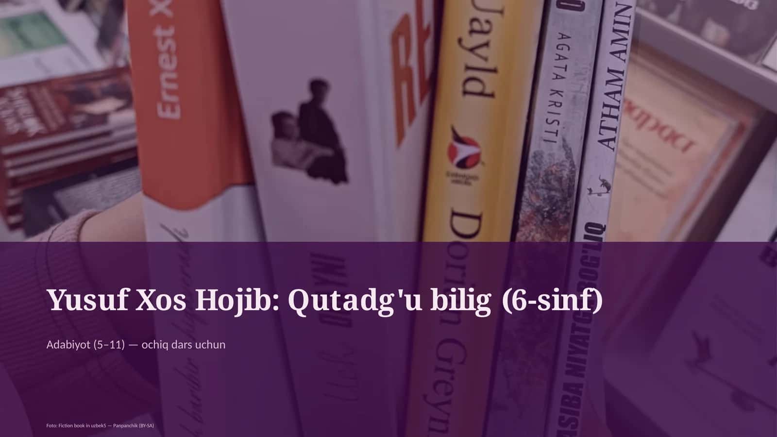 Qutadg'u bilig (6-sinf)