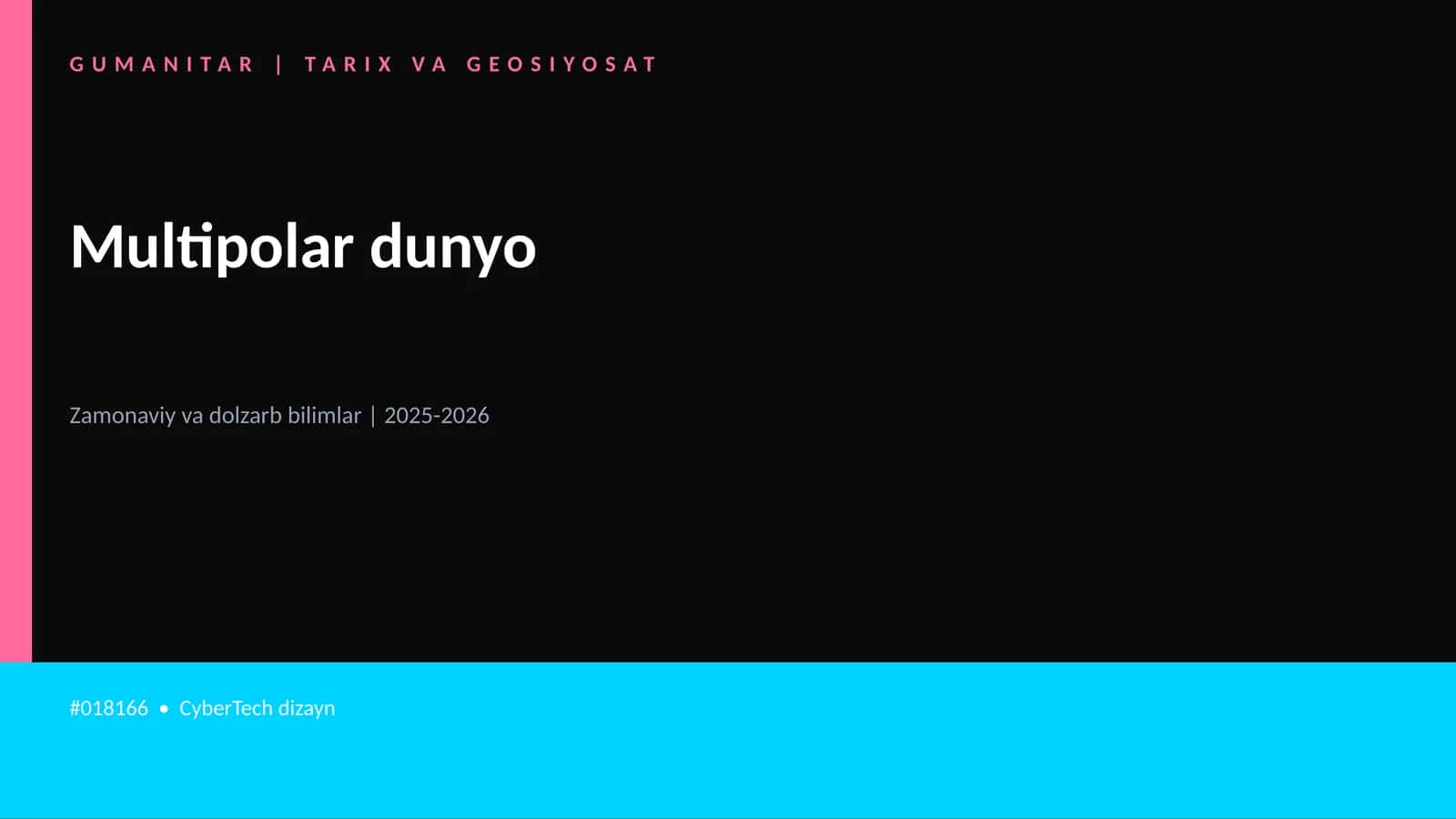 Multipolar dunyo