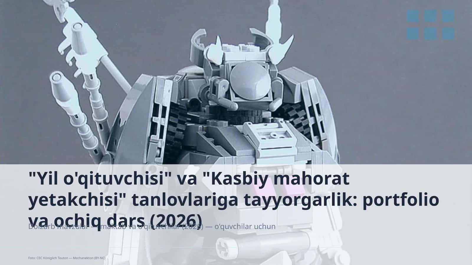 Yil o'qituvchisi va Kasbiy mahorat yetakchisi tanlovlari