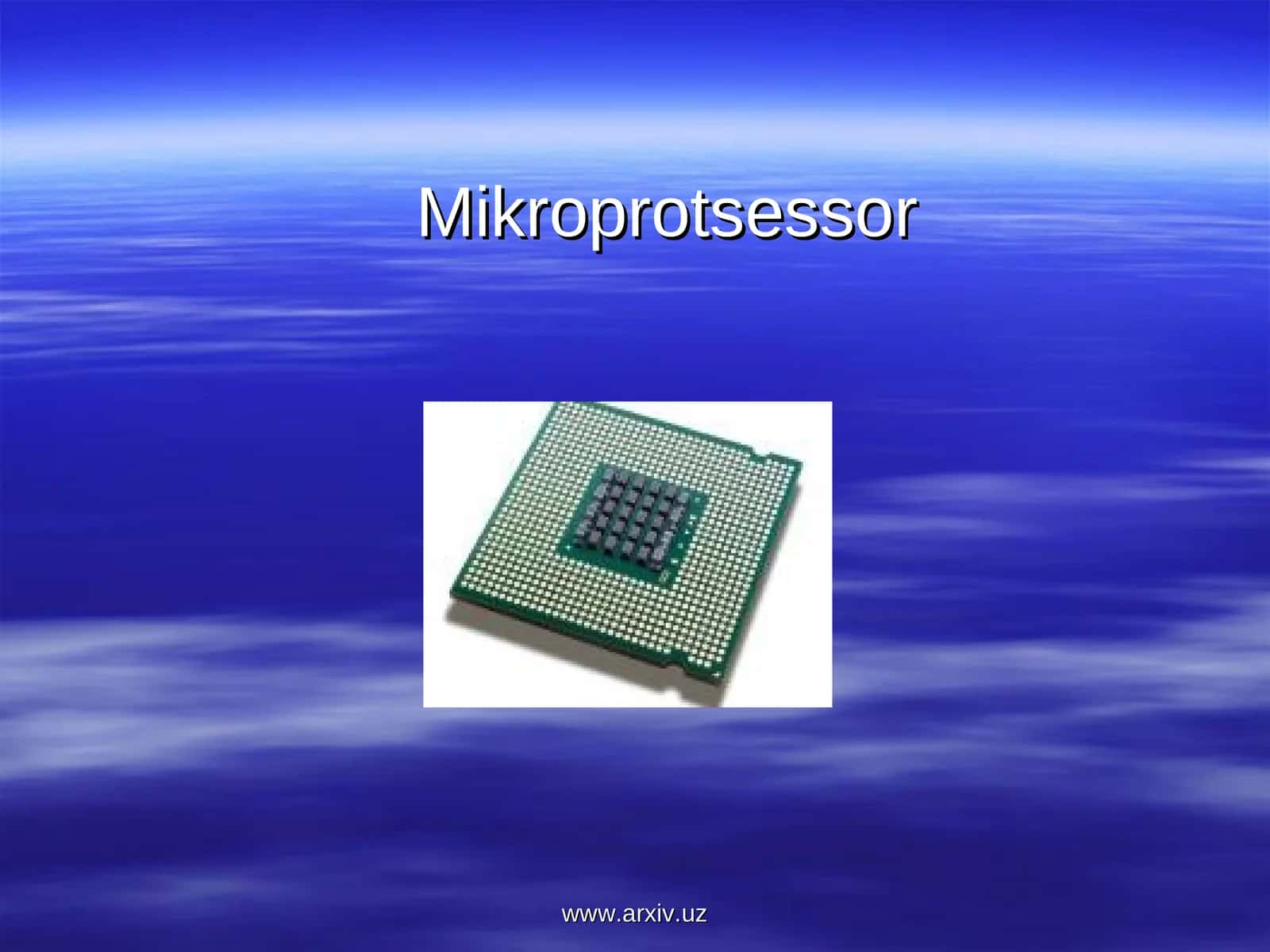 Mikroprotsessor