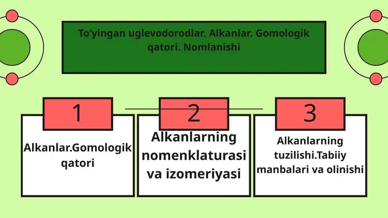 To’yingan Uglevodorodlar
