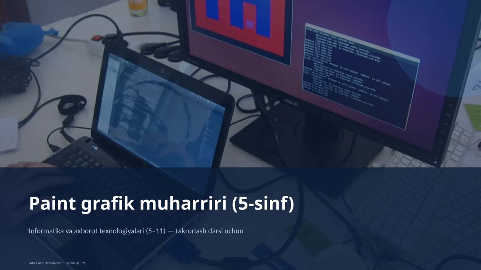 Paint grafik muharriri (5-sinf)