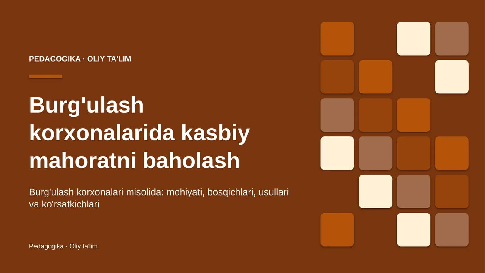 burg'ulash korxonalarida kasbiy mahoratni baholash 5966