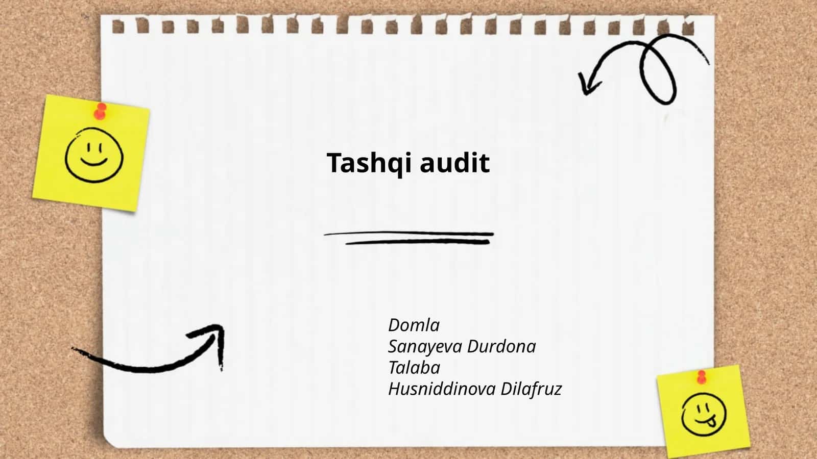 Tashqi audit