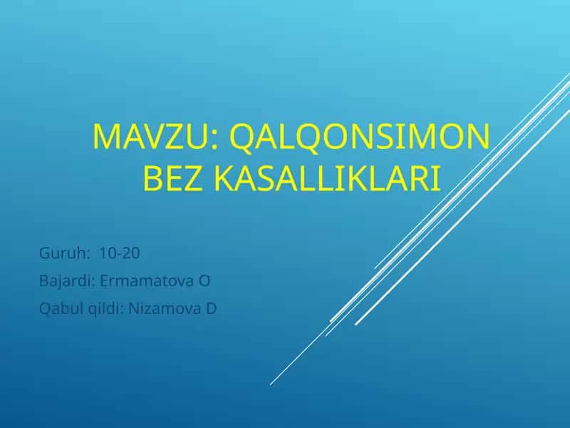 QALQONSIMONBEZ KASALLIKLARI
