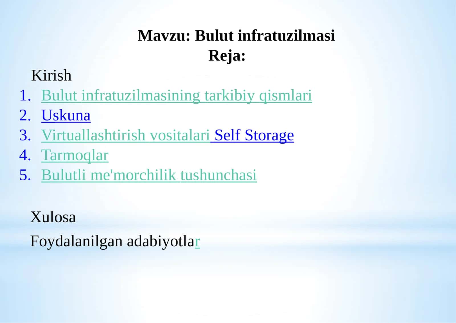 Bulut  infratuzilmasi