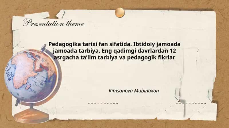 Pedagogika tarixi