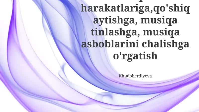 Ijodkorona Harakat va Improvizatsiya