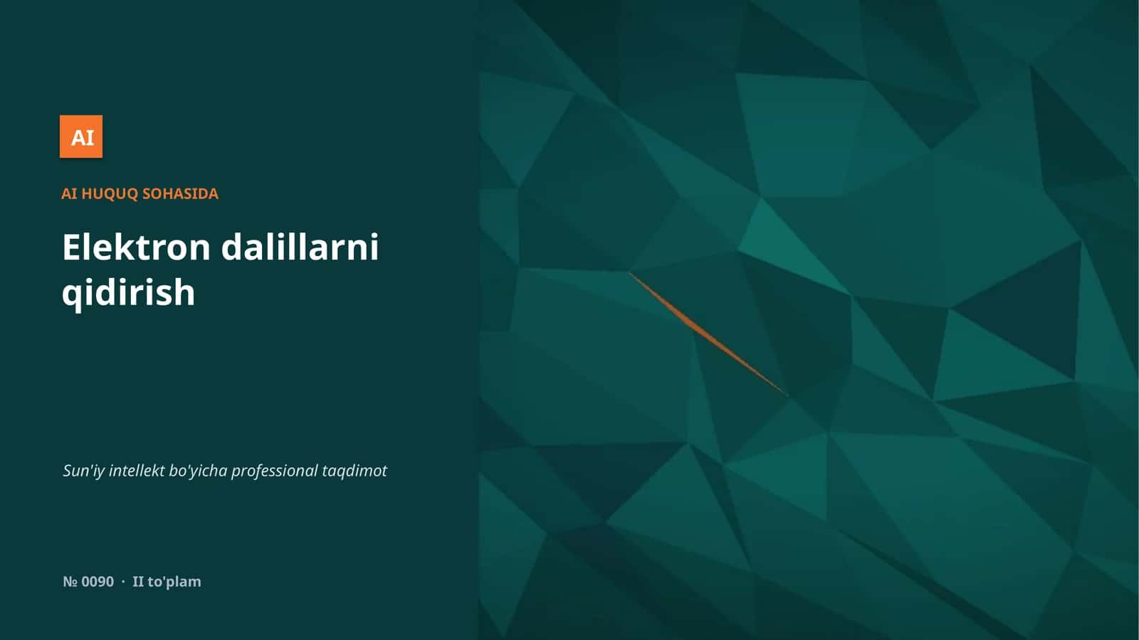 Elektron dalillarni qidirish