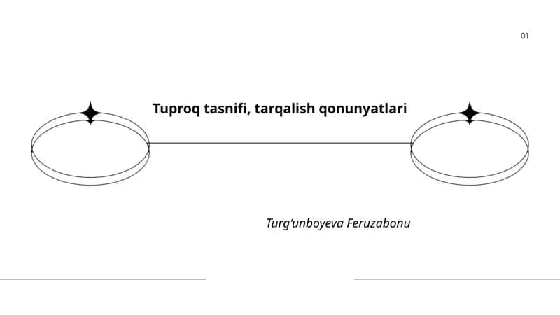 Tuproq tasnifi, tarqalish qonunyatlari