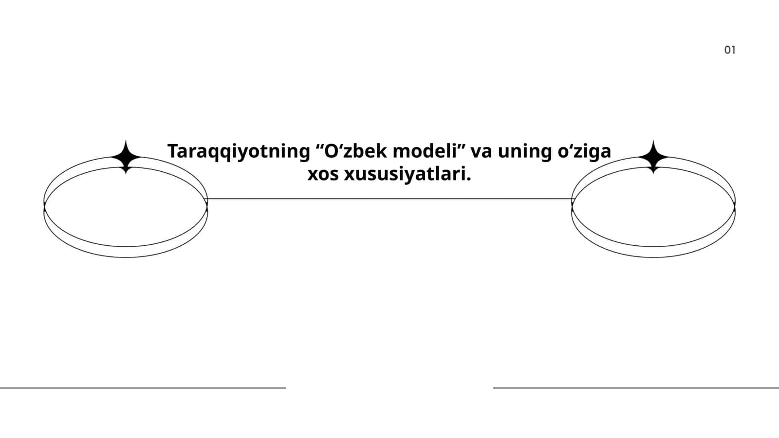 Taraqqiyotning “O‘zbek modeli” va uning o‘ziga xos xususiyatlari