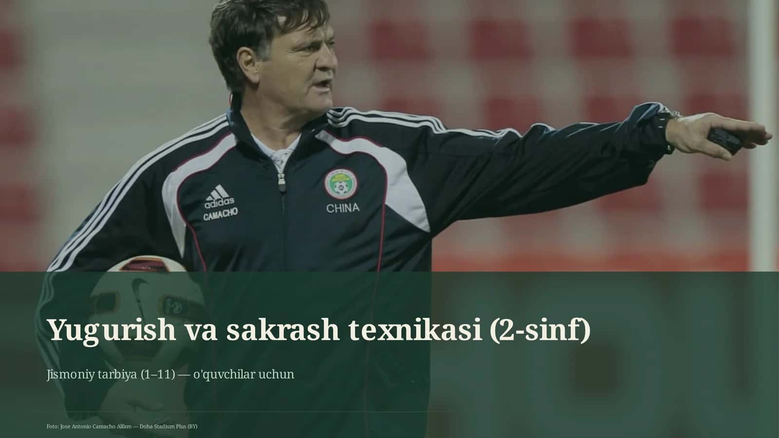Yugurish va sakrash texnikasi (2-sinf)