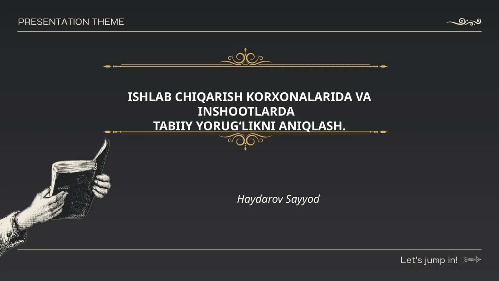 Tabiiy yorug‘lik manbalari