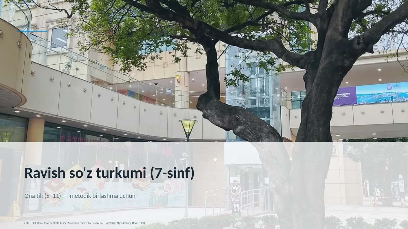 Ravish so'z turkumi (7-sinf)