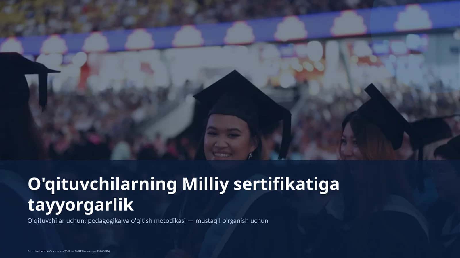 O'qituvchilarning Milliy sertifikatiga tayyorgarlik