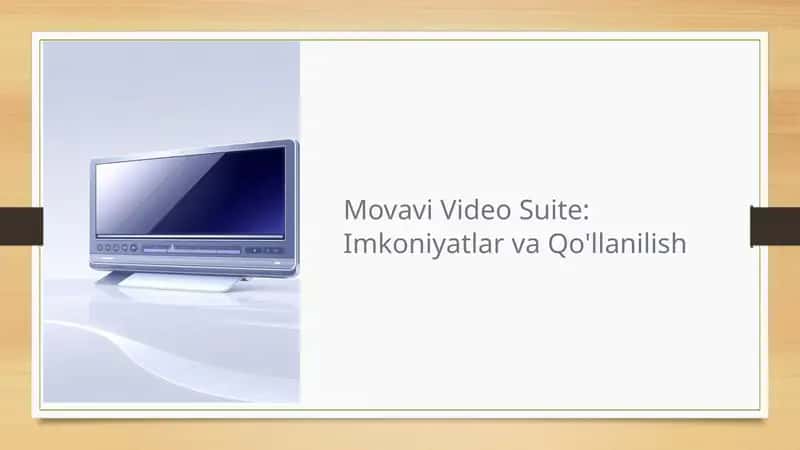Movavi Video Suite