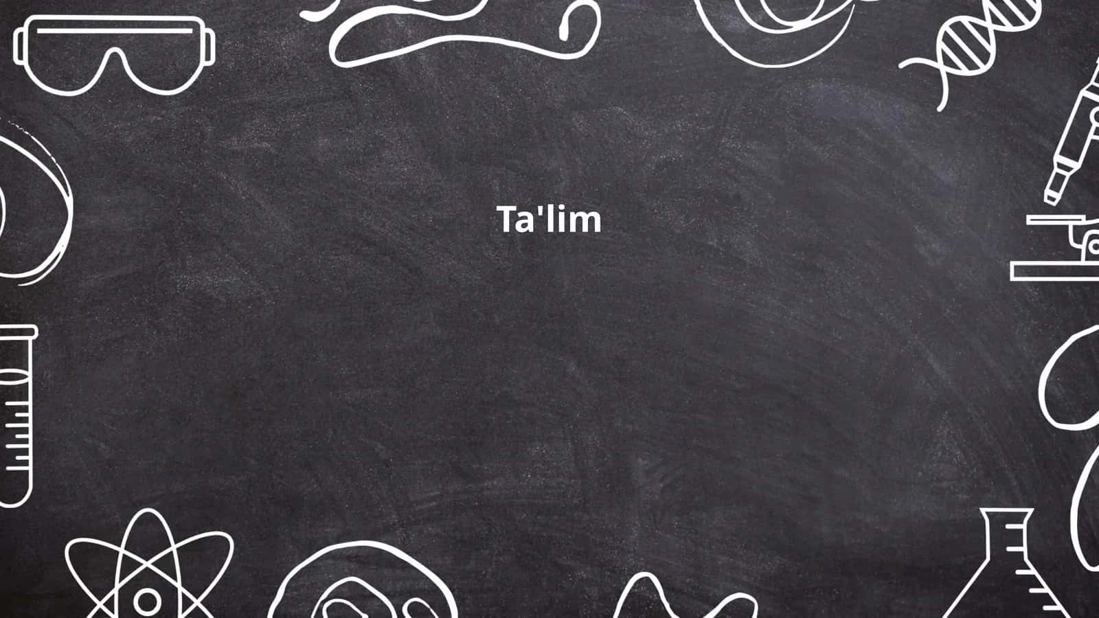 Ta'limda raqamli texnologiyalar
