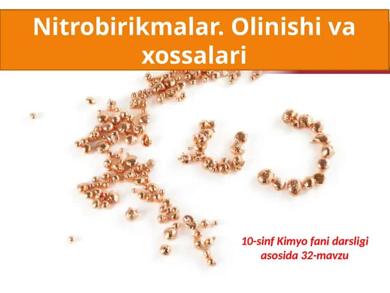 Nitrobirikmalar