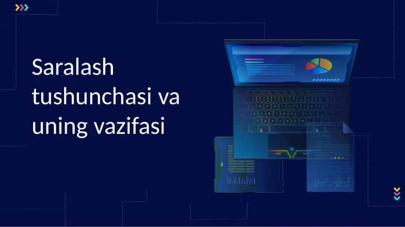 Malumotlar tuzilmasi fanidan taqdimot || Saralash algoritmlari