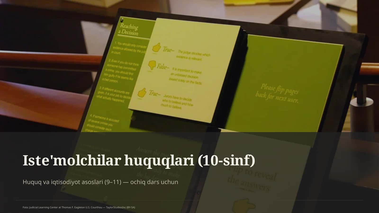 Huquq va iqtisodiyot asoslari (9-11)