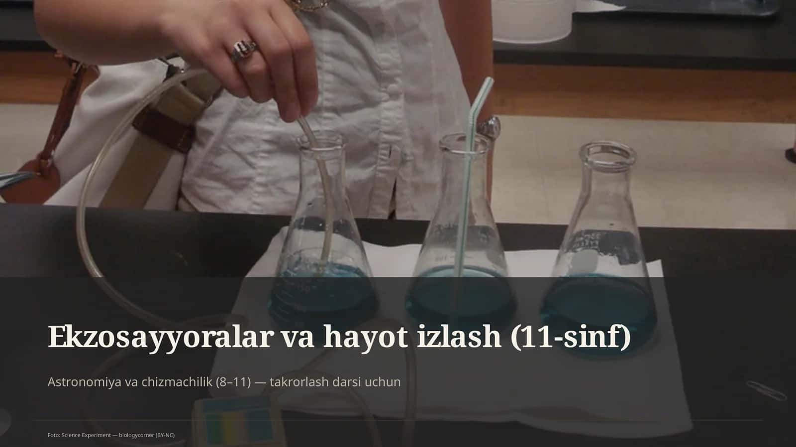 Ekzosayyoralar va hayot izlash (11-sinf)