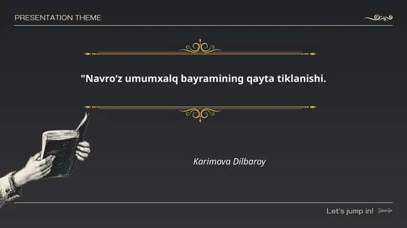 Navroʻz umumxalq bayramining qayta tiklanishi: tarixiy asoslari