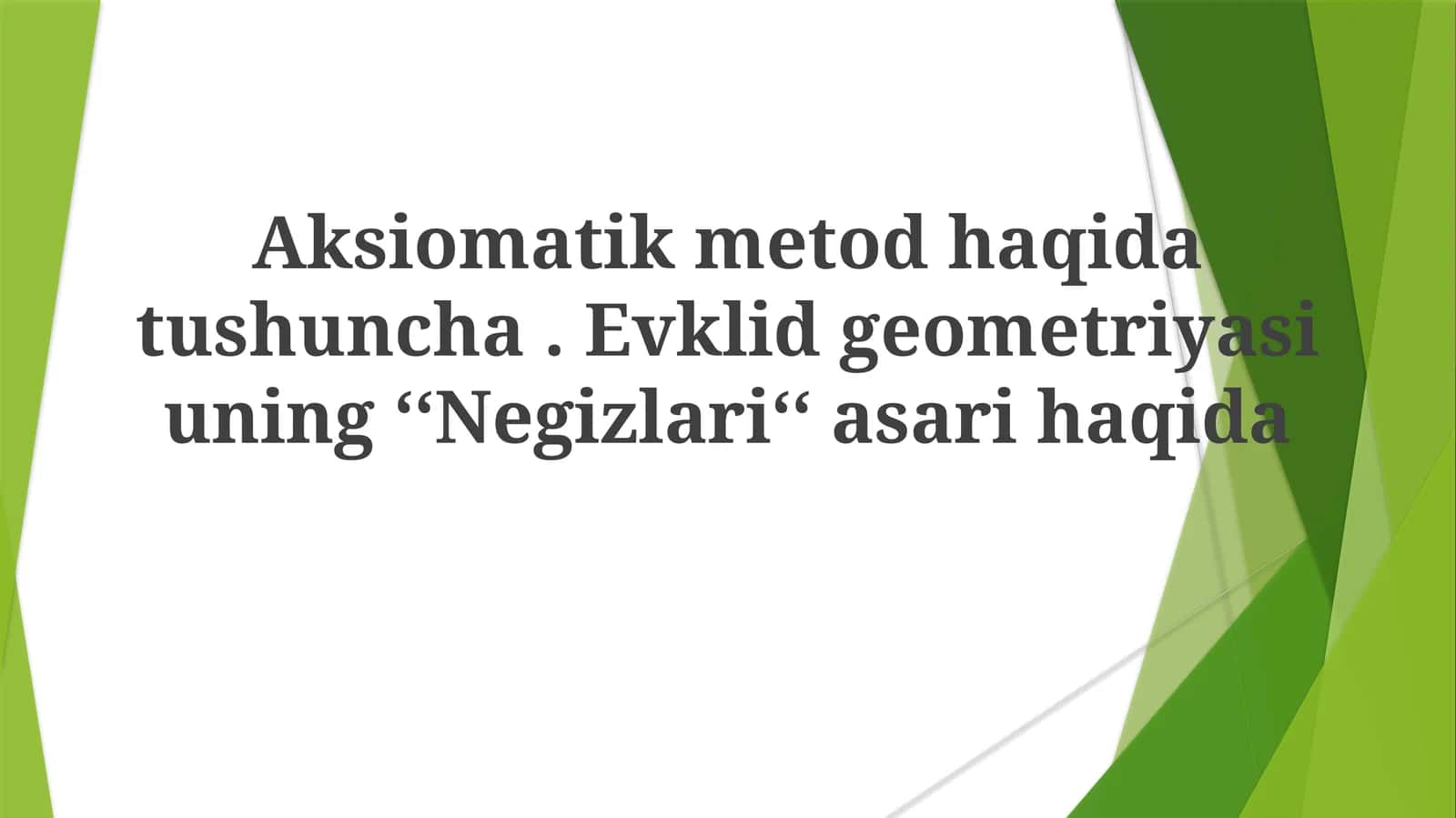 Elementlar