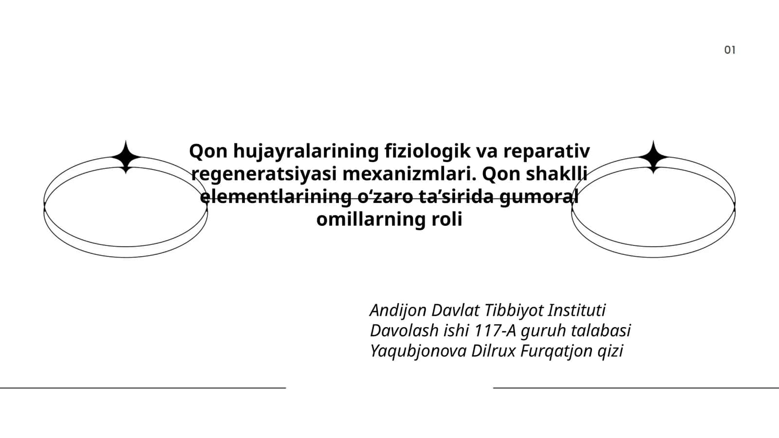 Qon hujayralarining fiziologik va reparativ regeneratsiyasi mexanizmlari