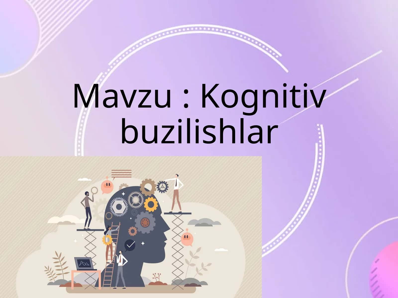 Kognitiv buzilishlar