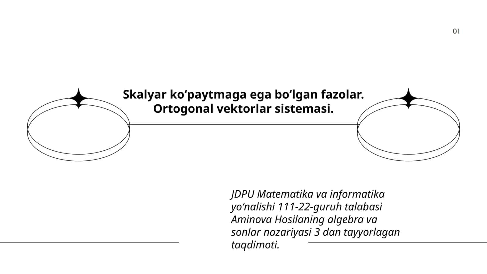 Ortogonal vektorlar sistemasi
