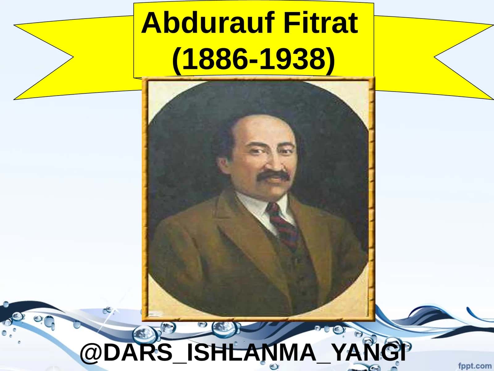 Abdurauf Fitrat hayoti va ijodi