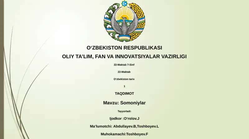 Somoniylar