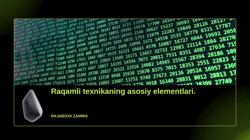 Raqamli Texnika Tarixi
