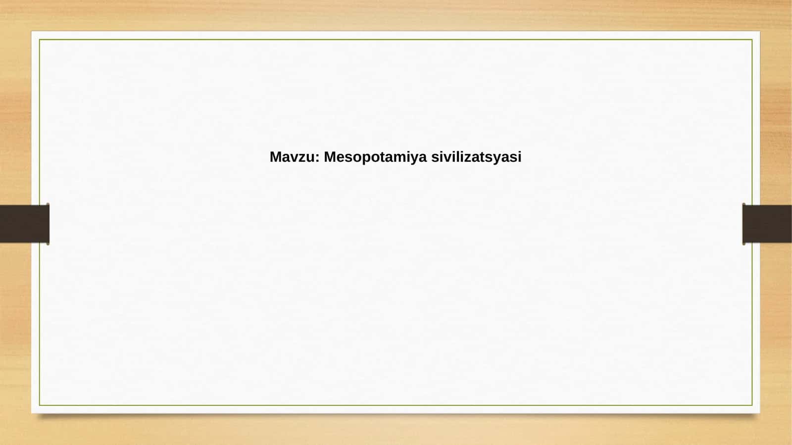 Mesopotamiyasivilizatsyasi