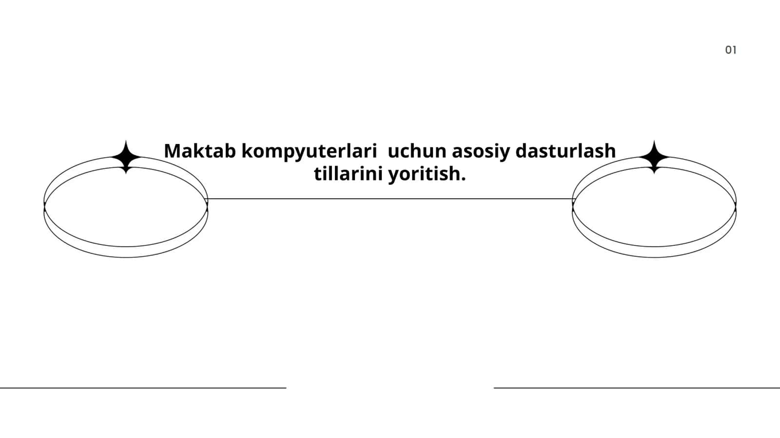 Maktab kompyuterlari uchun asosiy dasturlash tillarini yoritish