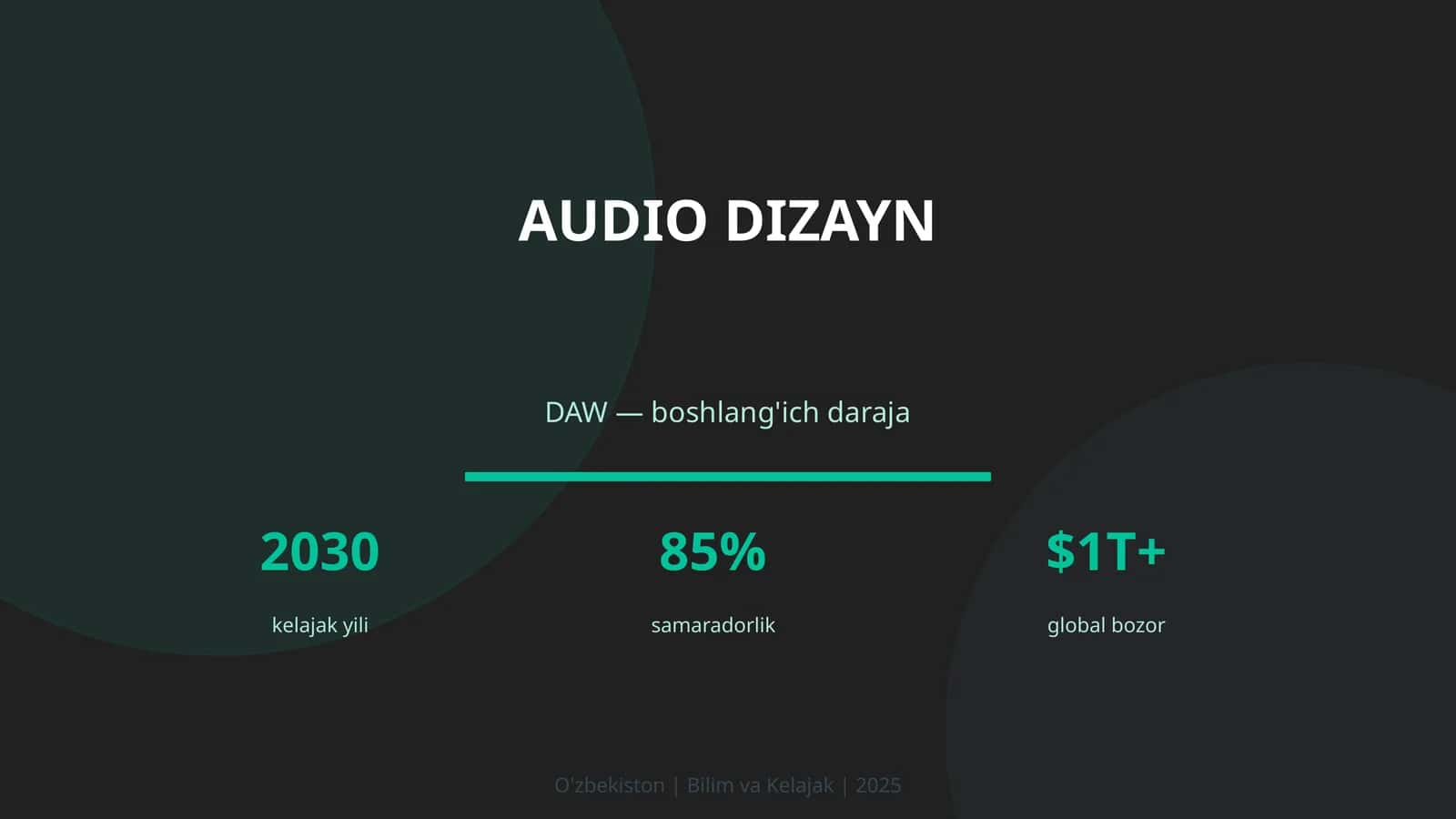 Audio dizayn