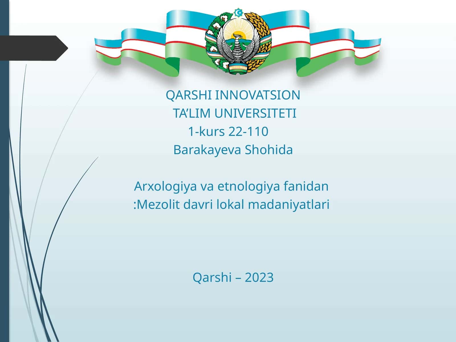 Mezolit davri lokal madaniyatlari