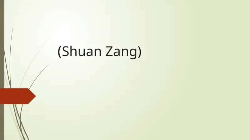 Shuan Zang sayohati
