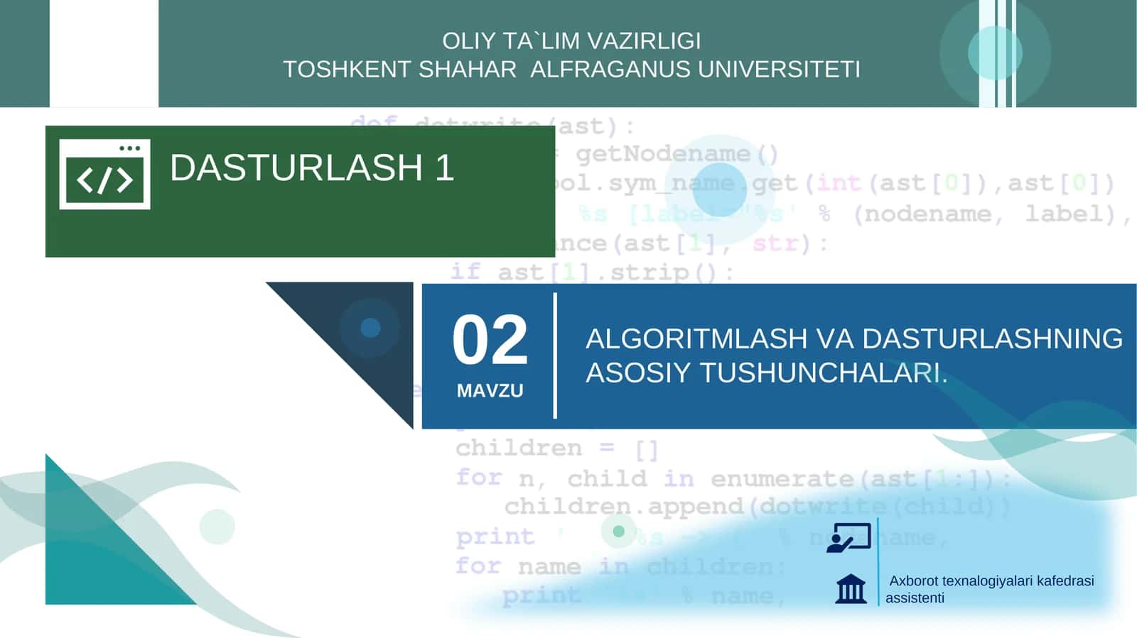 Kompilyator va uning turlari