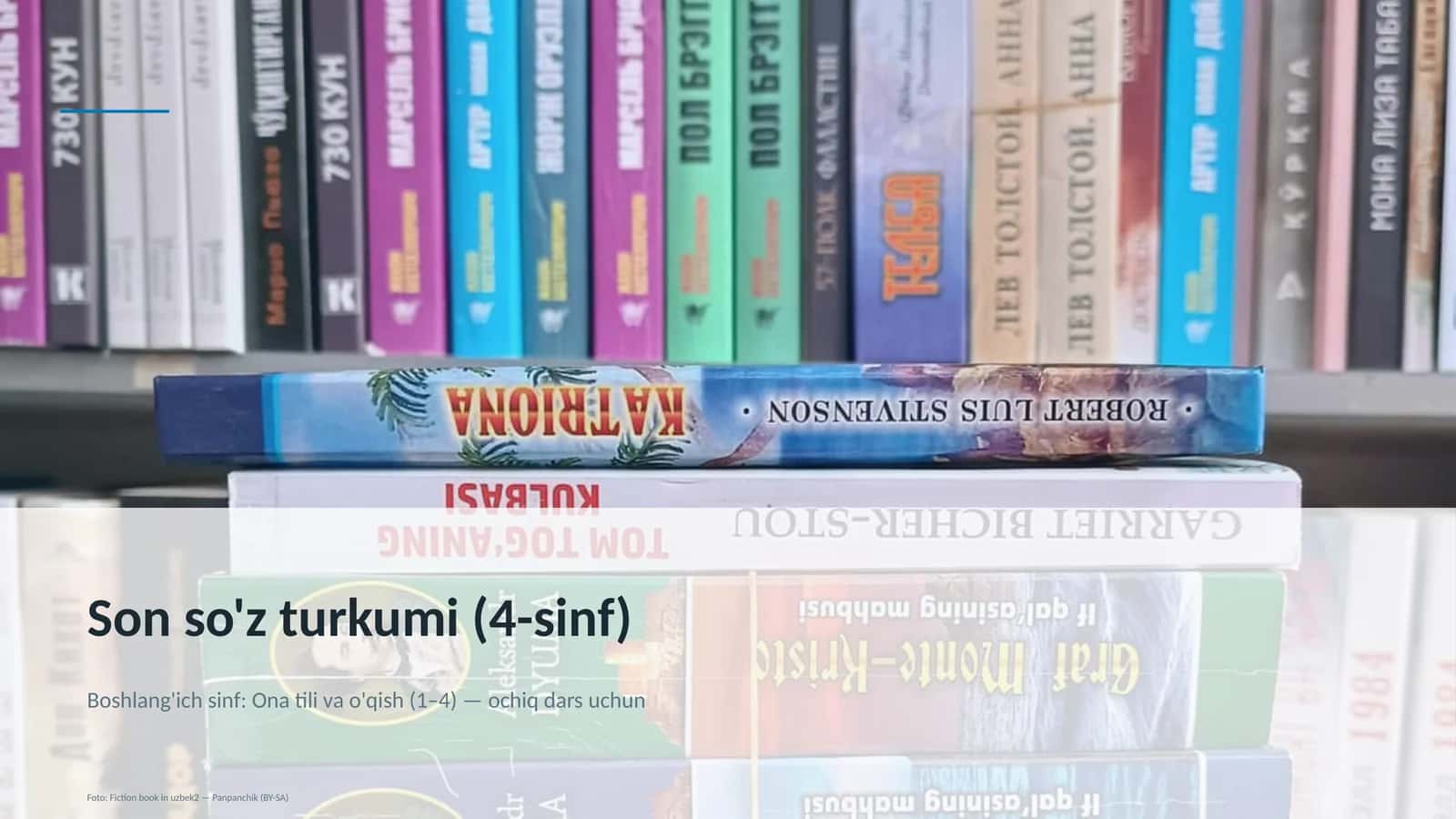 Son so'z turkumi (4-sinf)