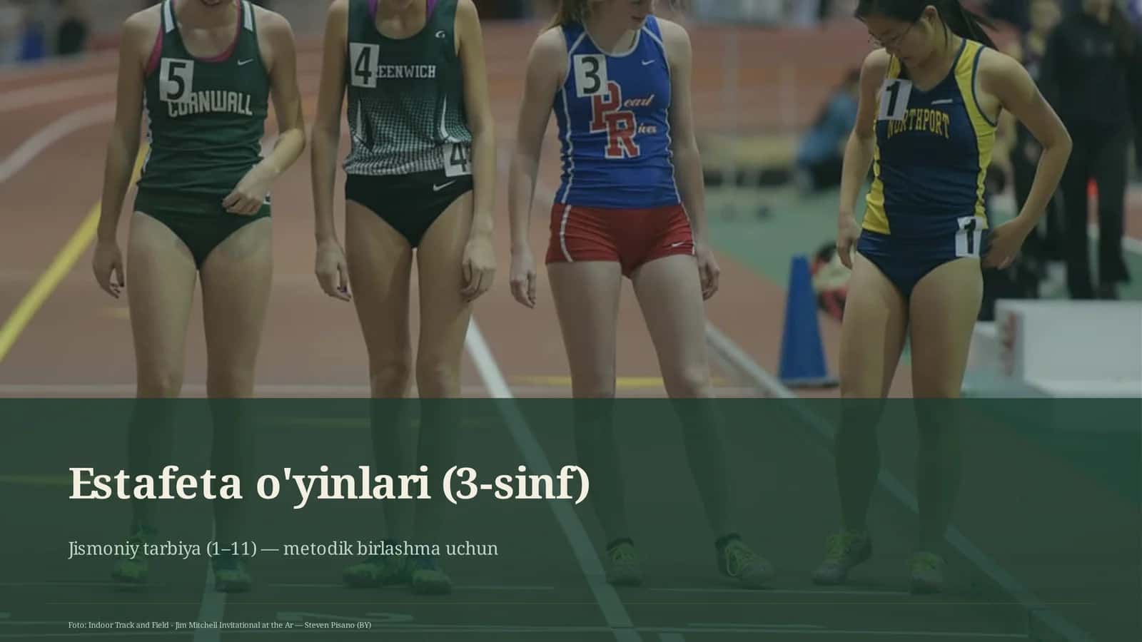 Estafeta o'yinlari (3-sinf)