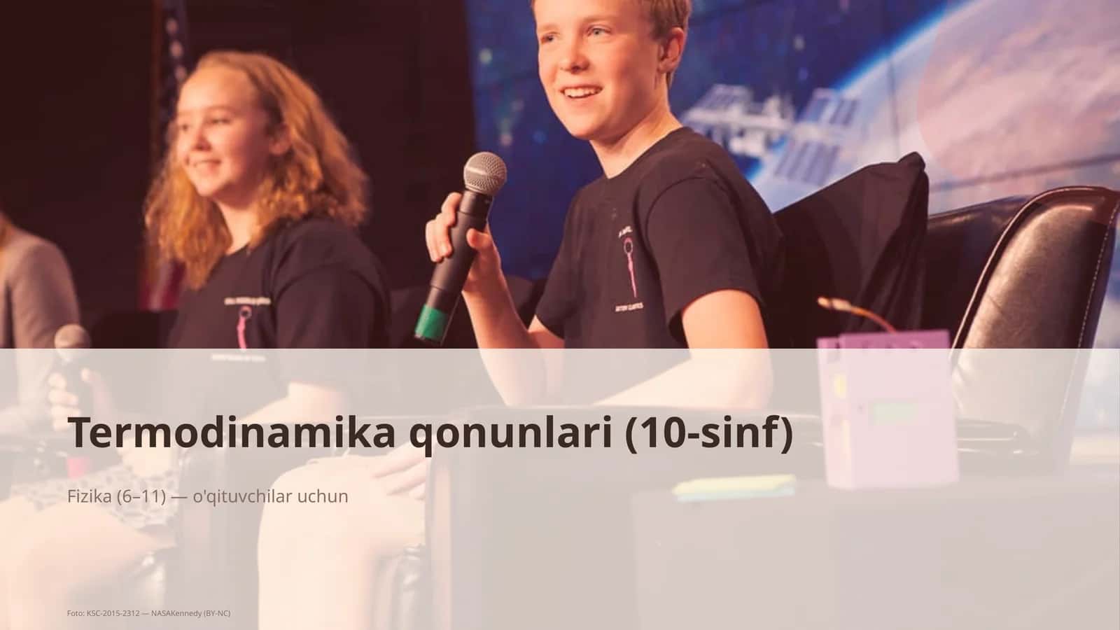 Termodinamika qonunlari (10-sinf)