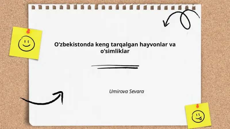 Oʻzbekistonda keng tarqalgan hayvonlar va oʻsimliklar