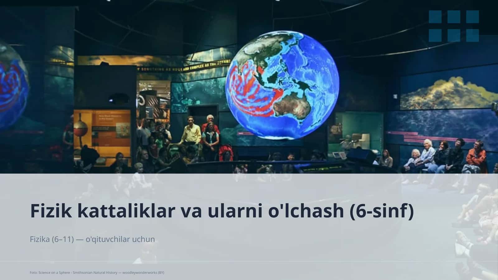 Fizik kattaliklar va ularni o'lchash (6-sinf)
