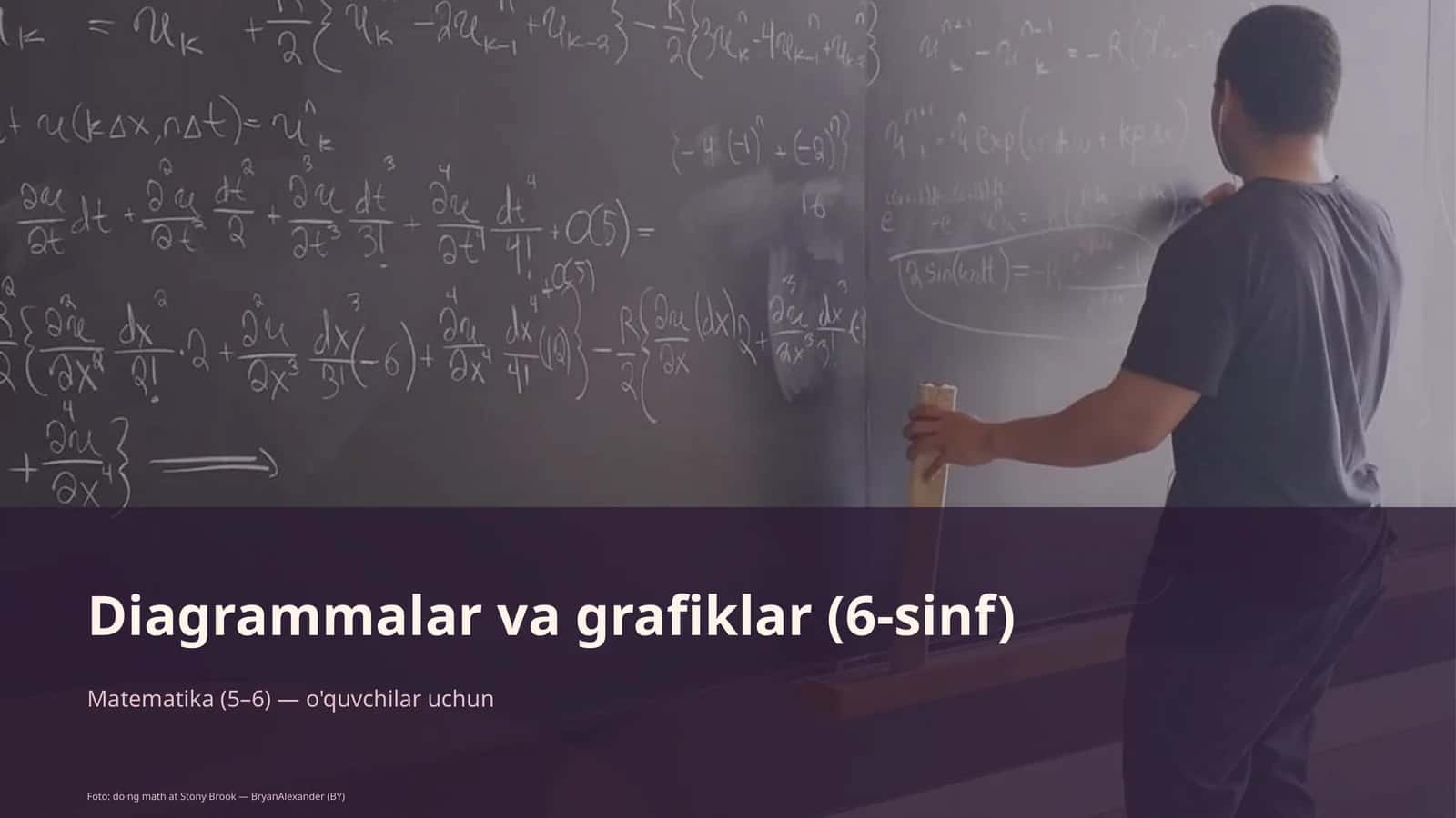 Diagrammalar va grafiklar (6-sinf)