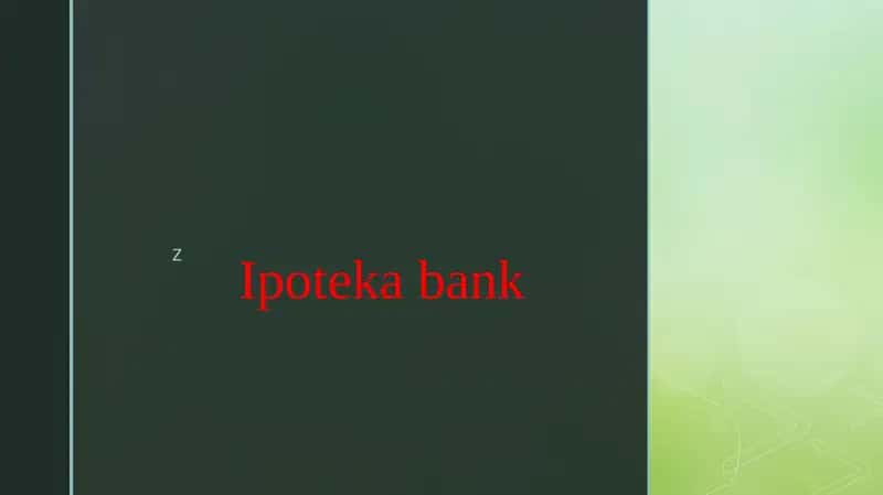 Ipoteka bank